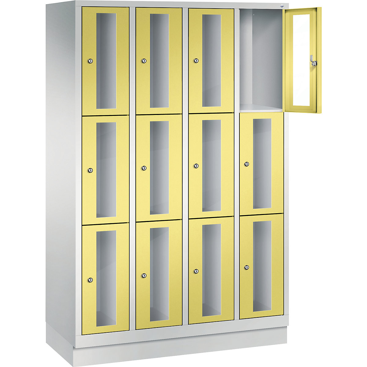 C+P – Armario de compartimentos CLASSIC, altura de compartimento 510 mm, con zócalo (Imagen del producto 14)