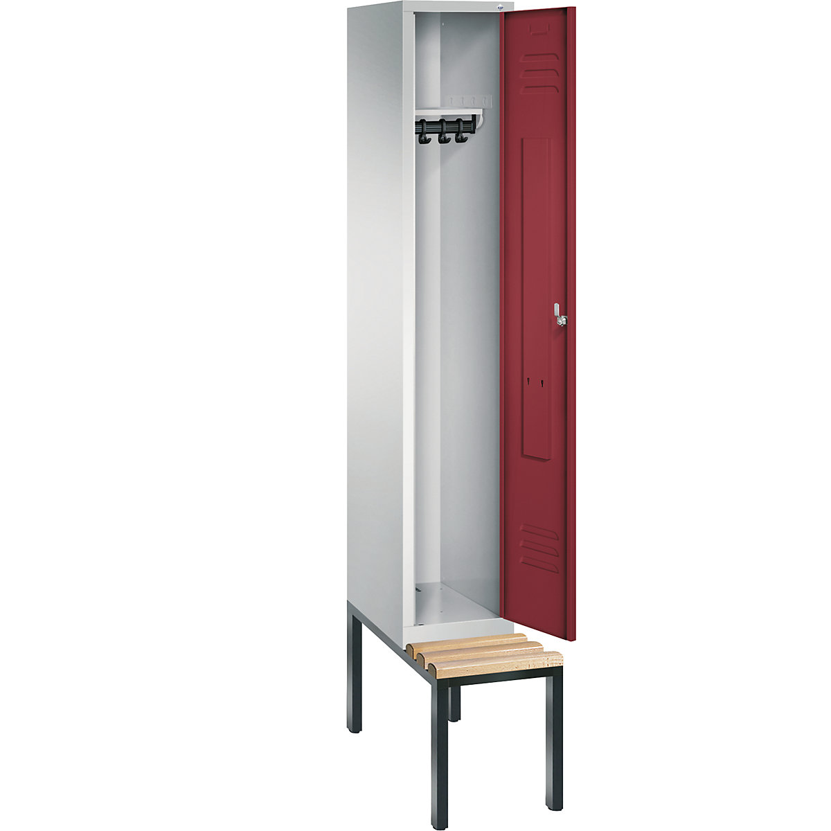 C+P – Armario guardarropa CLASSIC con banco integrado debajo (Imagen del producto 28)