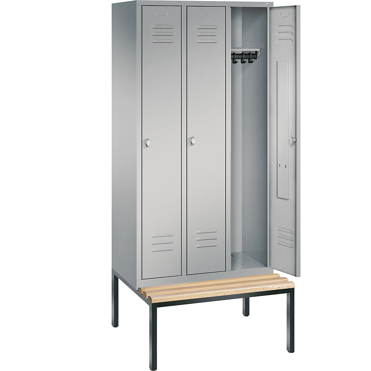 C+P – Armario guardarropa CLASSIC con banco integrado debajo (Imagen del producto 25)
