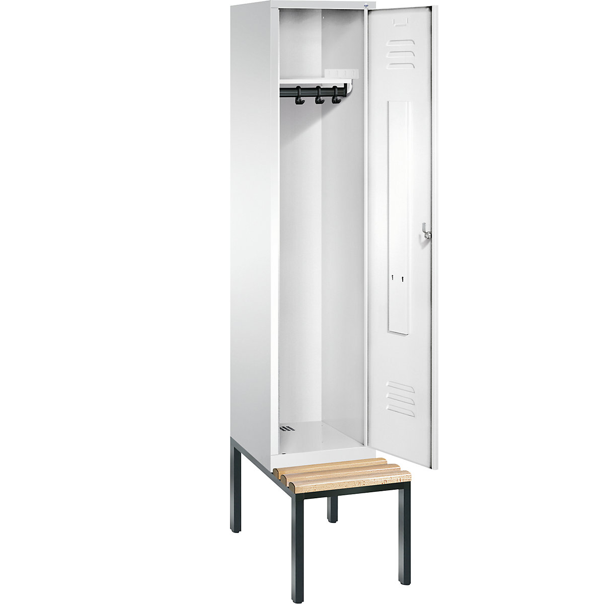 C+P – Armario guardarropa CLASSIC con banco integrado debajo (Imagen del producto 21)