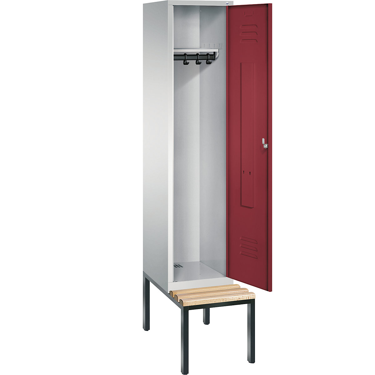 C+P – Armario guardarropa CLASSIC con banco integrado debajo (Imagen del producto 28)