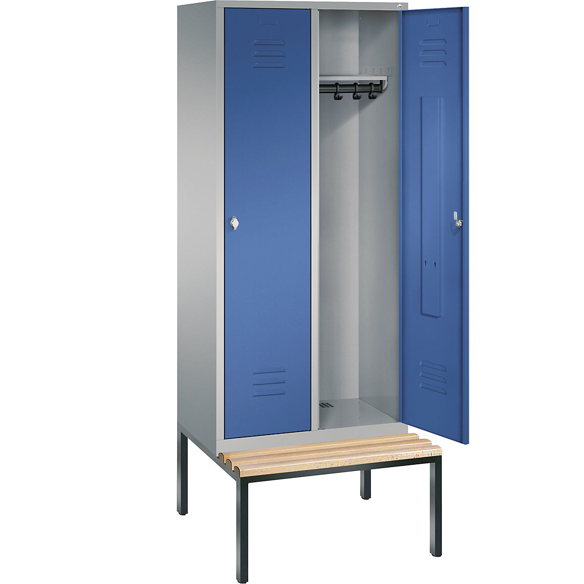 C+P – Armario guardarropa CLASSIC con banco integrado debajo (Imagen del producto 24)