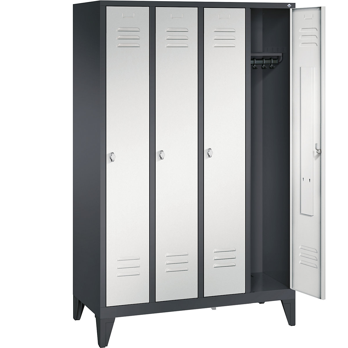 C+P – Armario guardarropa CLASSIC con patas (Imagen del producto 30)