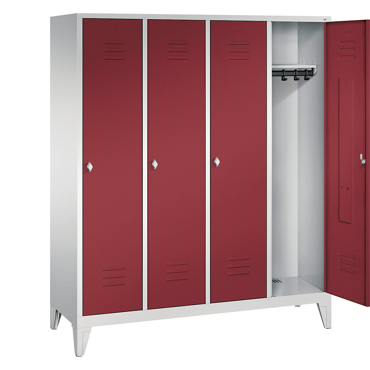 C+P – Armario guardarropa CLASSIC con patas (Imagen del producto 28)