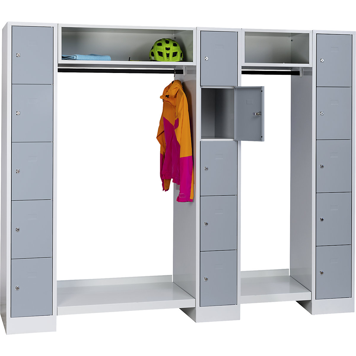 Sistema de compartimentos roperos bajo llave – Wolf (Imagen del producto 2)-1