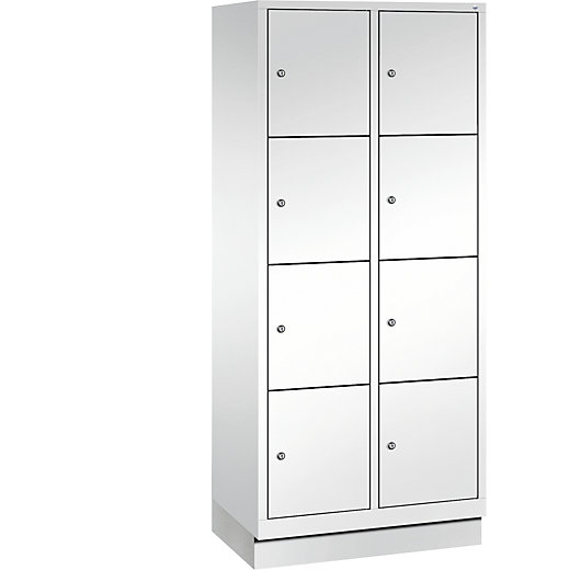 CP – Armario de compartimentos CLASSIC con zócalo: 2 módulos, cada uno