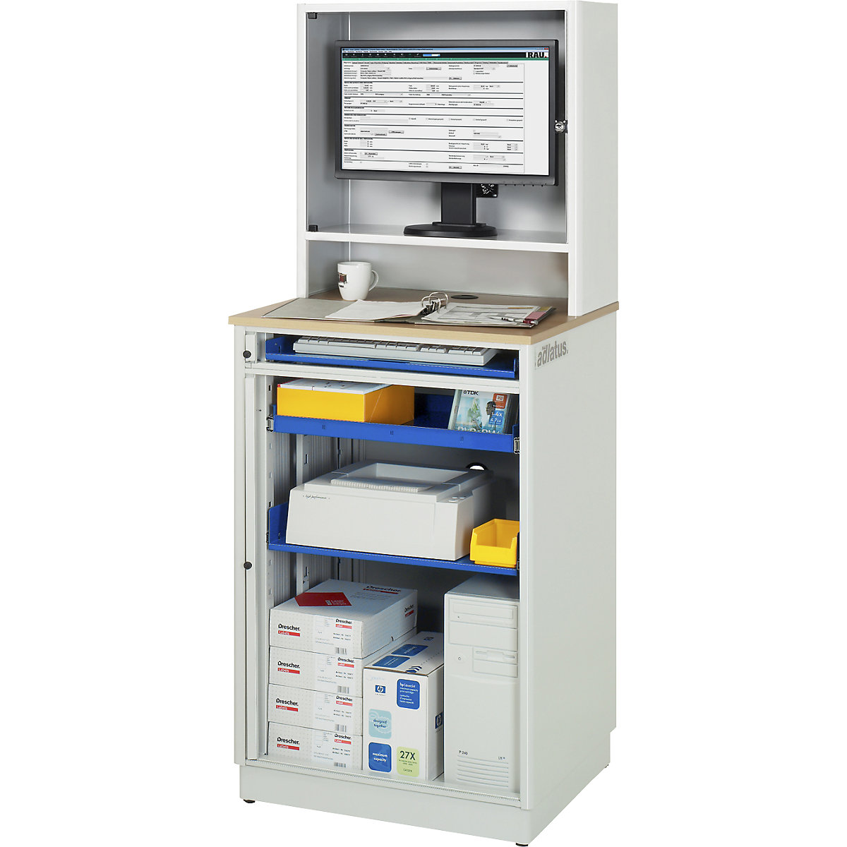 Stație de lucru pentru calculator – RAU (Imagine produs 10)-9
