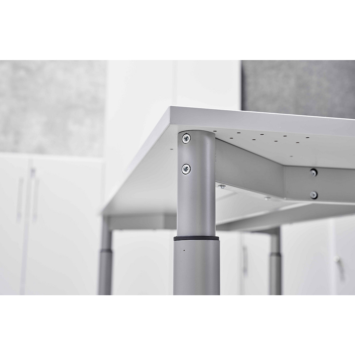 Birou cu cadru cu 4 picioare VERA-ZWO (Imagine produs 2)-1