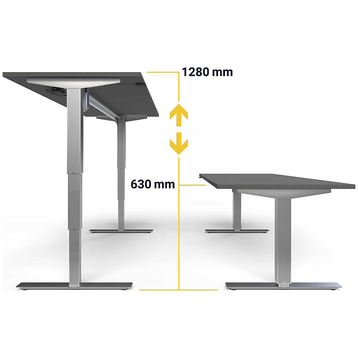 Birou Atlanta, înălțime reglabilă electric (Imagine produs 5)-4
