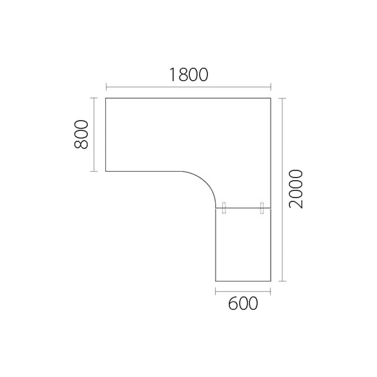 Birou Atlanta, înălțime reglabilă electric (Imagine produs 2)-1