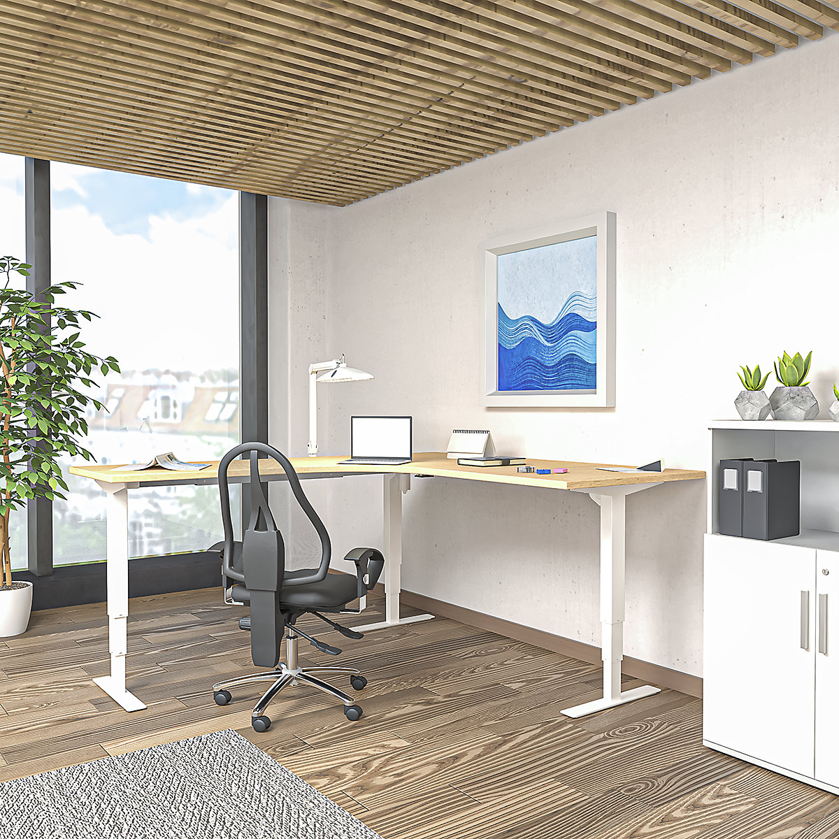 Birou Atlanta, înălțime reglabilă electric (Imagine produs 6)-5