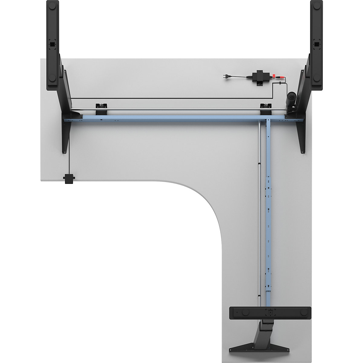 Birou Atlanta, înălțime reglabilă electric (Imagine produs 3)-2