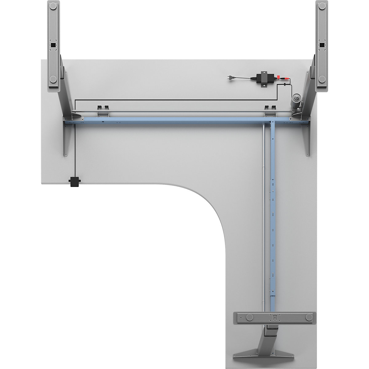 Birou Atlanta, înălțime reglabilă electric (Imagine produs 3)-2