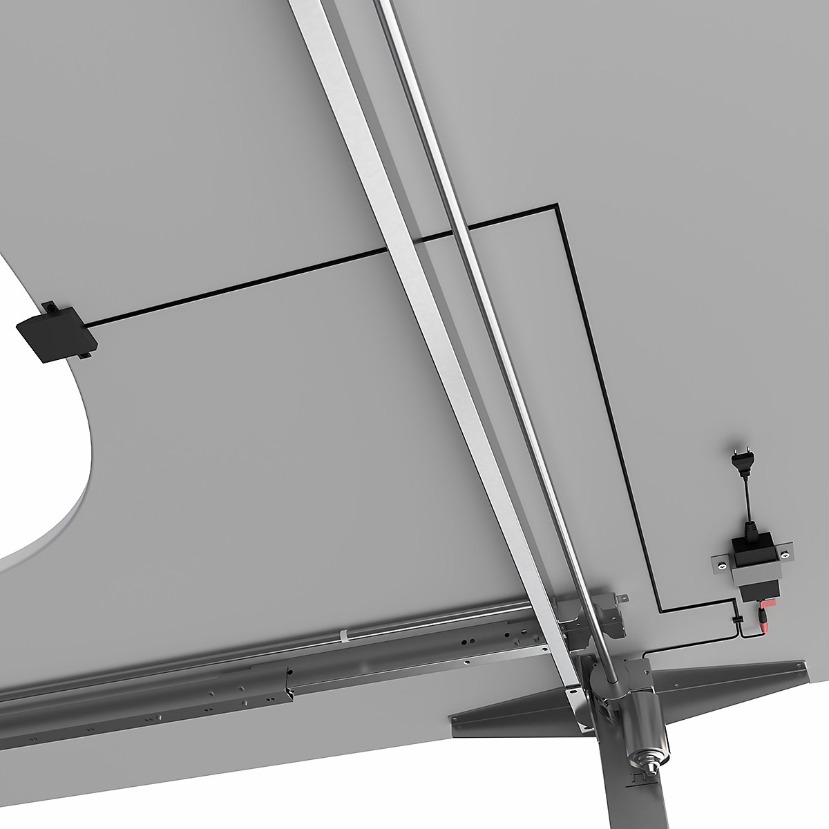 Birou Atlanta, înălțime reglabilă electric (Imagine produs 7)-6