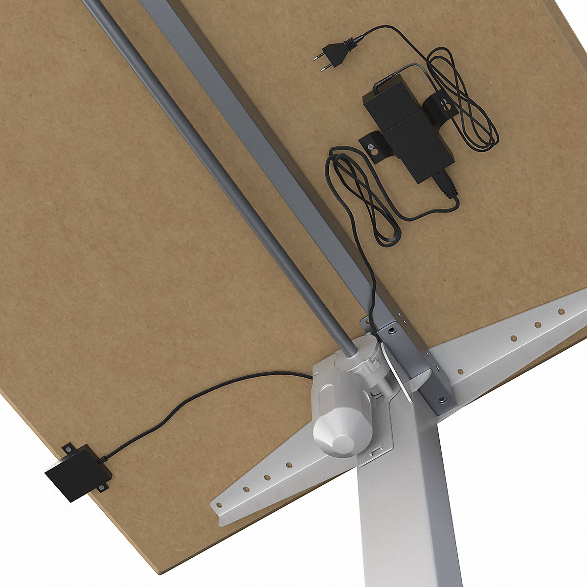 Birou Atlanta Trend, înălțime reglabilă electric (Imagine produs 7)-6