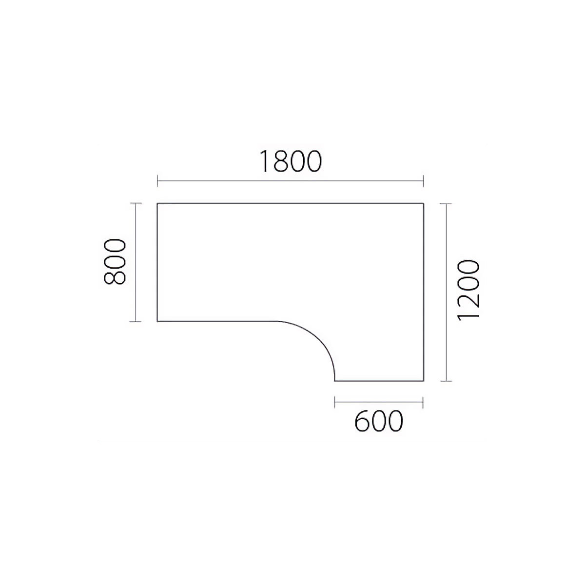 Birou Venla, înălțime reglabilă electric – eurokraft basic (Imagine produs 4)-3
