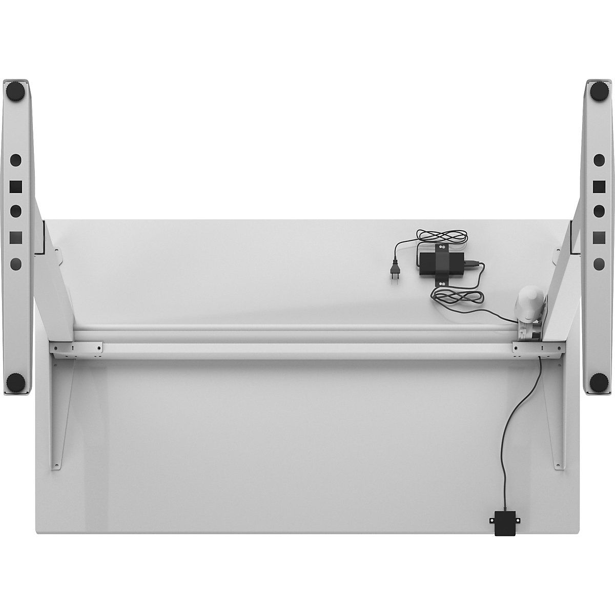 Birou Venla, înălțime reglabilă electric – eurokraft basic (Imagine produs 4)-3