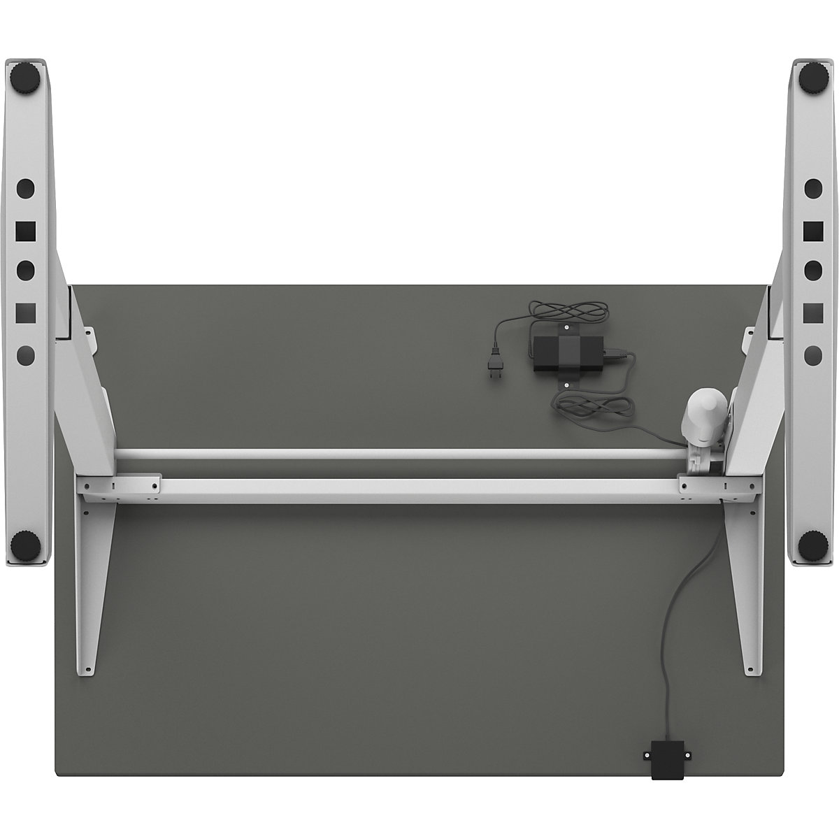 Birou Venla, înălțime reglabilă electric – eurokraft basic (Imagine produs 4)-3