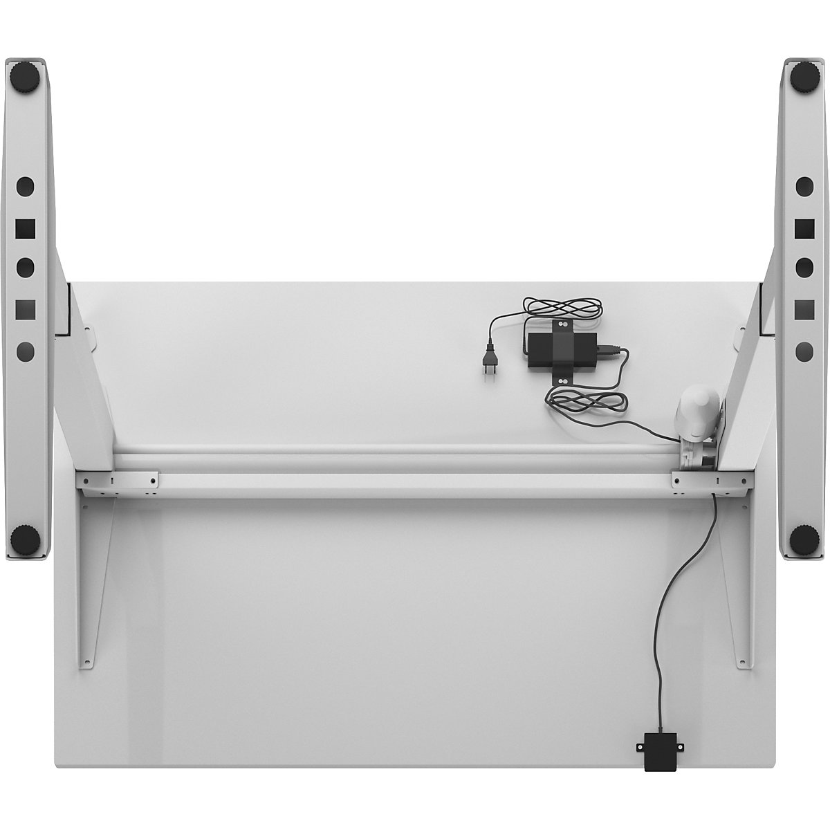 Birou Venla, înălțime reglabilă electric – eurokraft basic (Imagine produs 4)-3