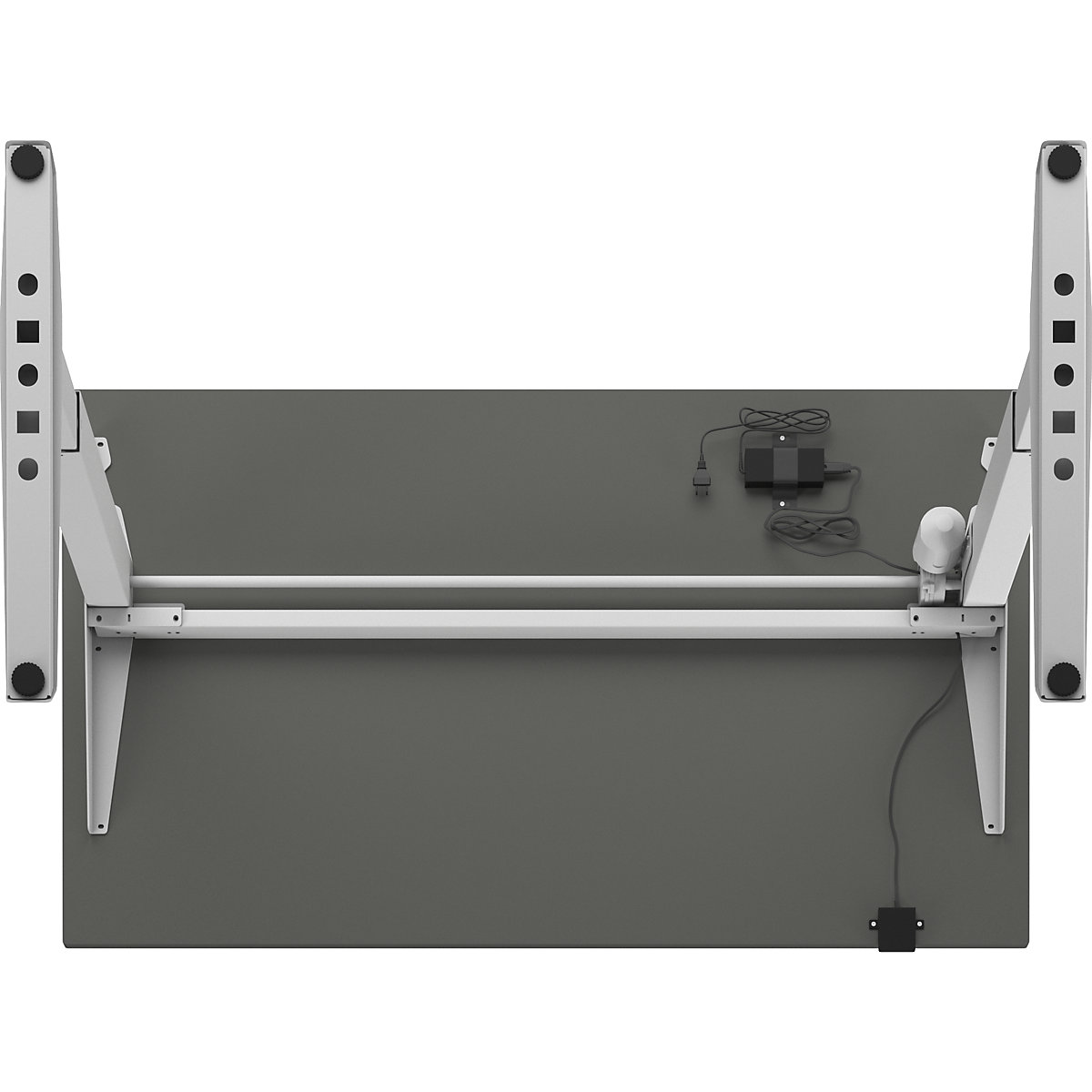 Birou Venla, înălțime reglabilă electric – eurokraft basic (Imagine produs 4)-3