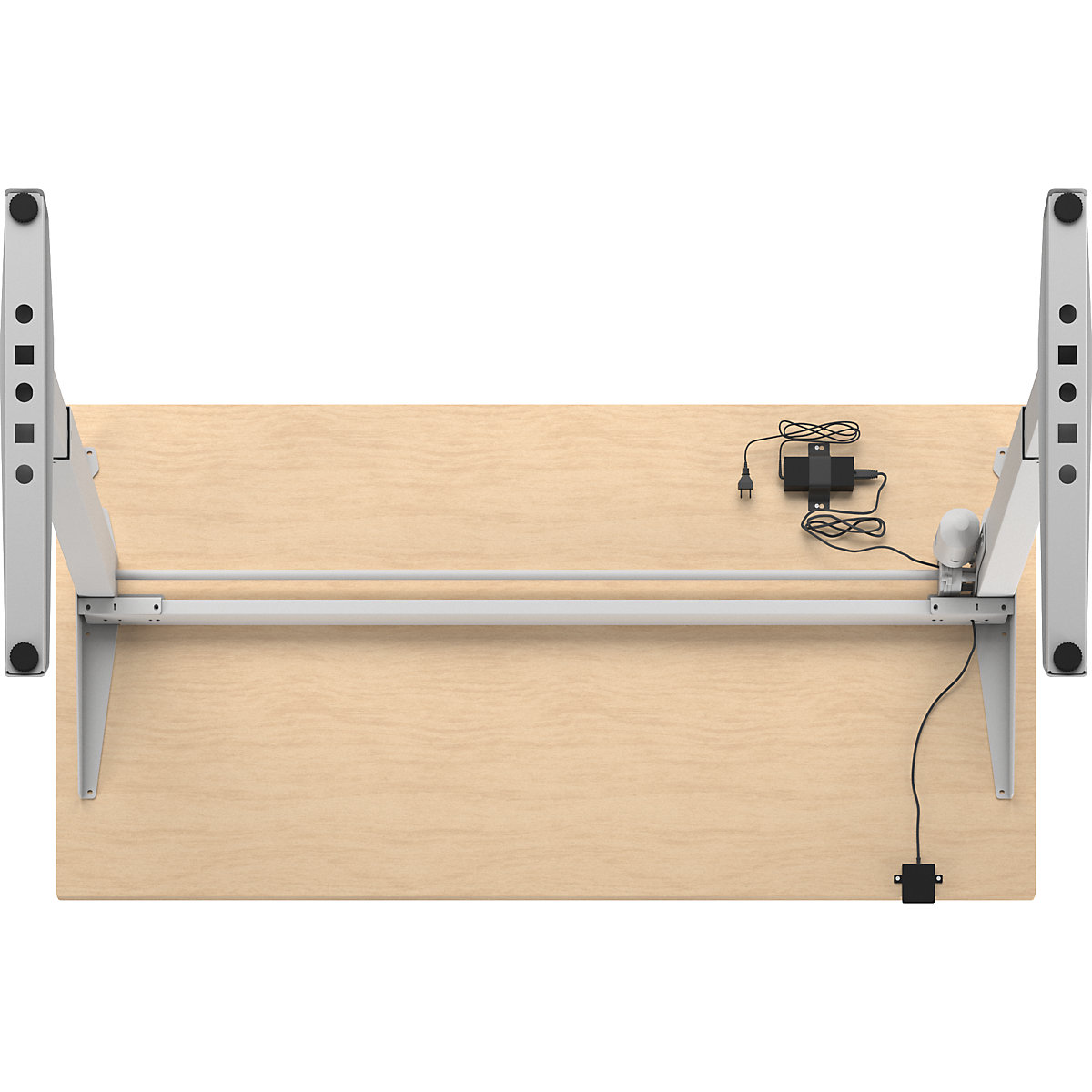 Birou Venla, înălțime reglabilă electric – eurokraft basic (Imagine produs 4)-3