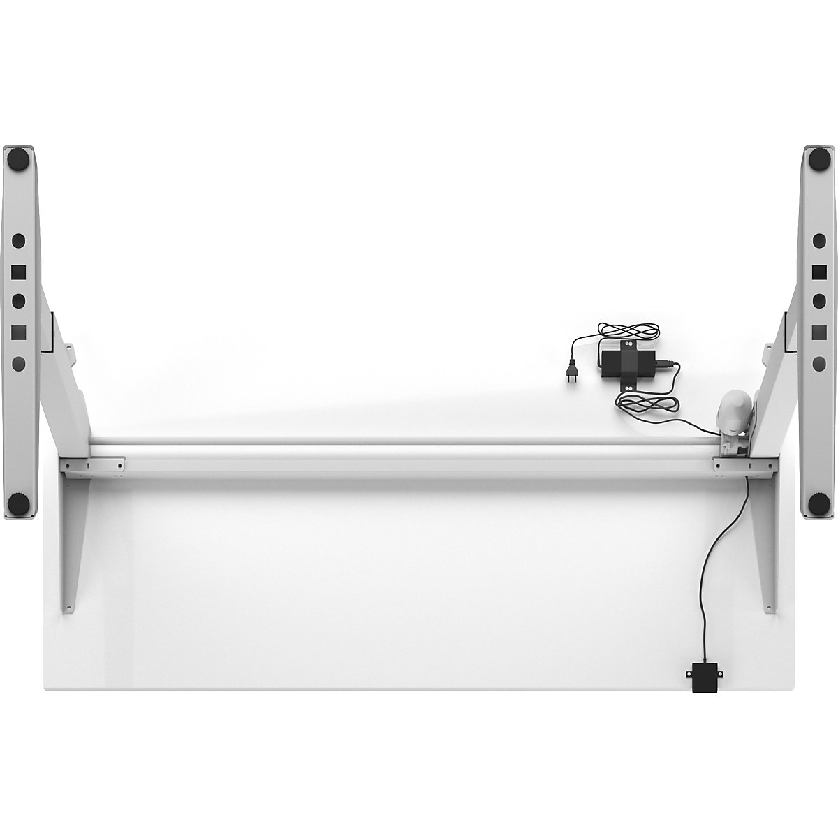 Birou Venla, înălțime reglabilă electric – eurokraft basic (Imagine produs 4)-3