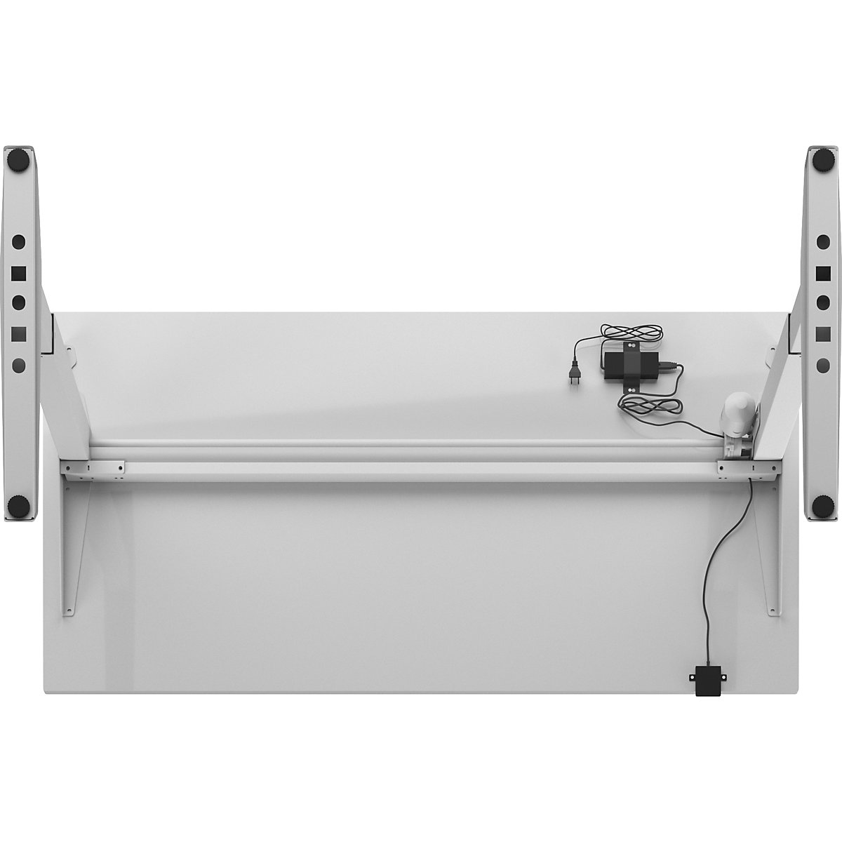 Birou Venla, înălțime reglabilă electric – eurokraft basic (Imagine produs 4)-3