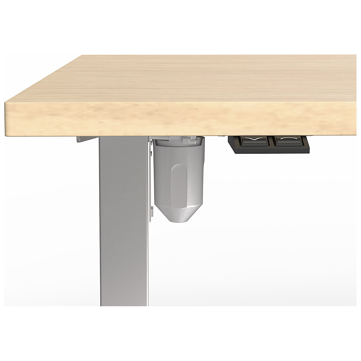 Birou Venla, înălțime reglabilă electric – eurokraft basic (Imagine produs 11)-10