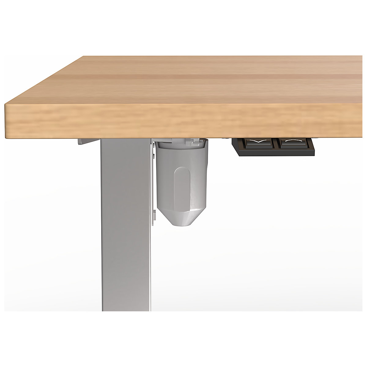 Birou Venla, înălțime reglabilă electric – eurokraft basic (Imagine produs 11)-10