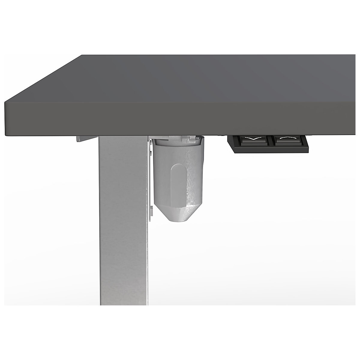 Birou Venla, înălțime reglabilă electric – eurokraft basic (Imagine produs 11)-10