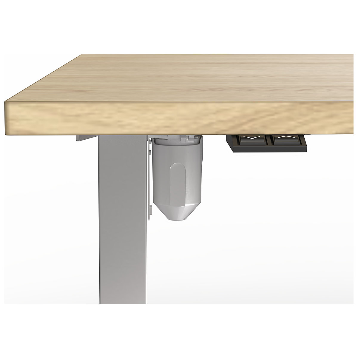 Birou Venla, înălțime reglabilă electric – eurokraft basic (Imagine produs 11)-10