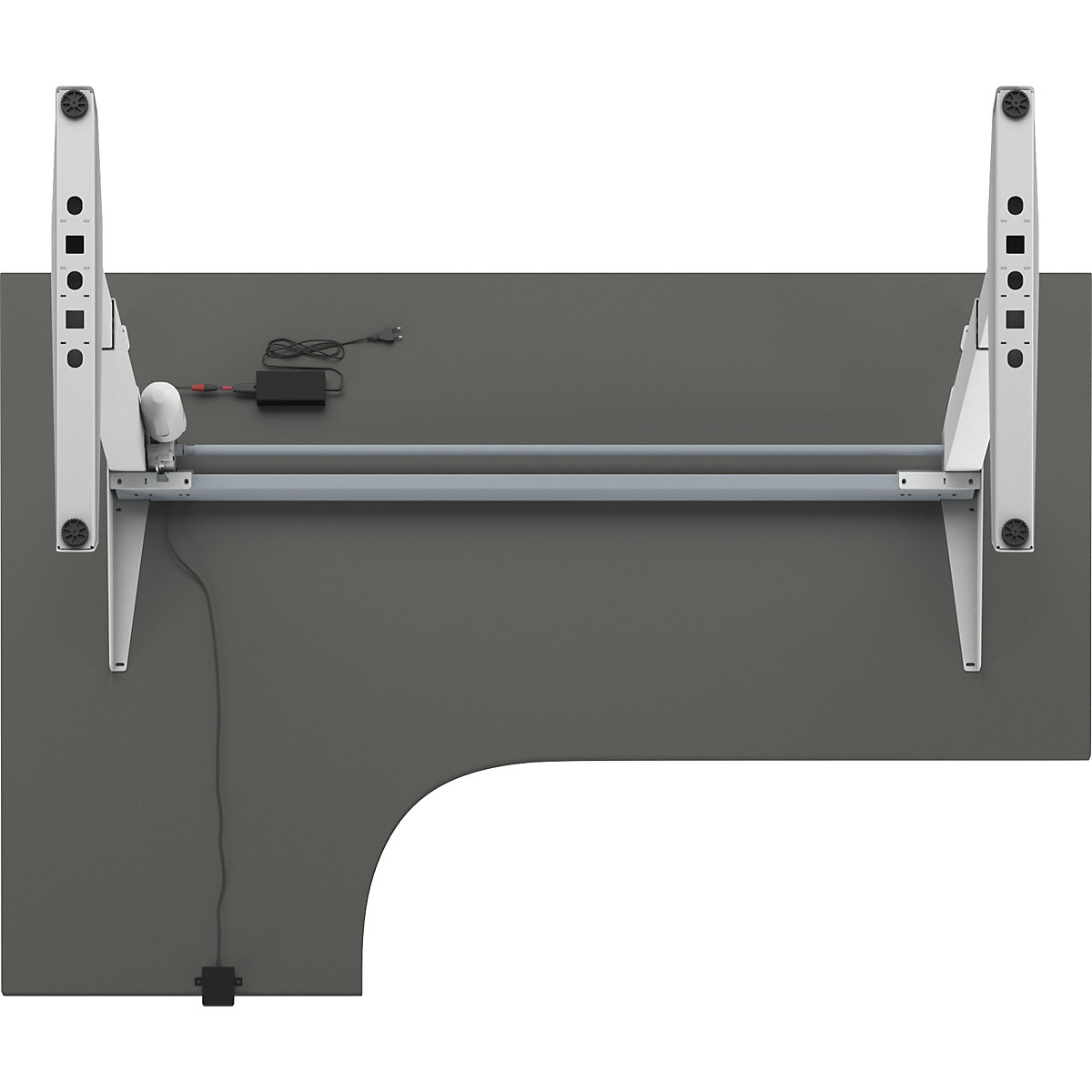 Birou Venla, înălțime reglabilă electric – eurokraft basic (Imagine produs 3)-2