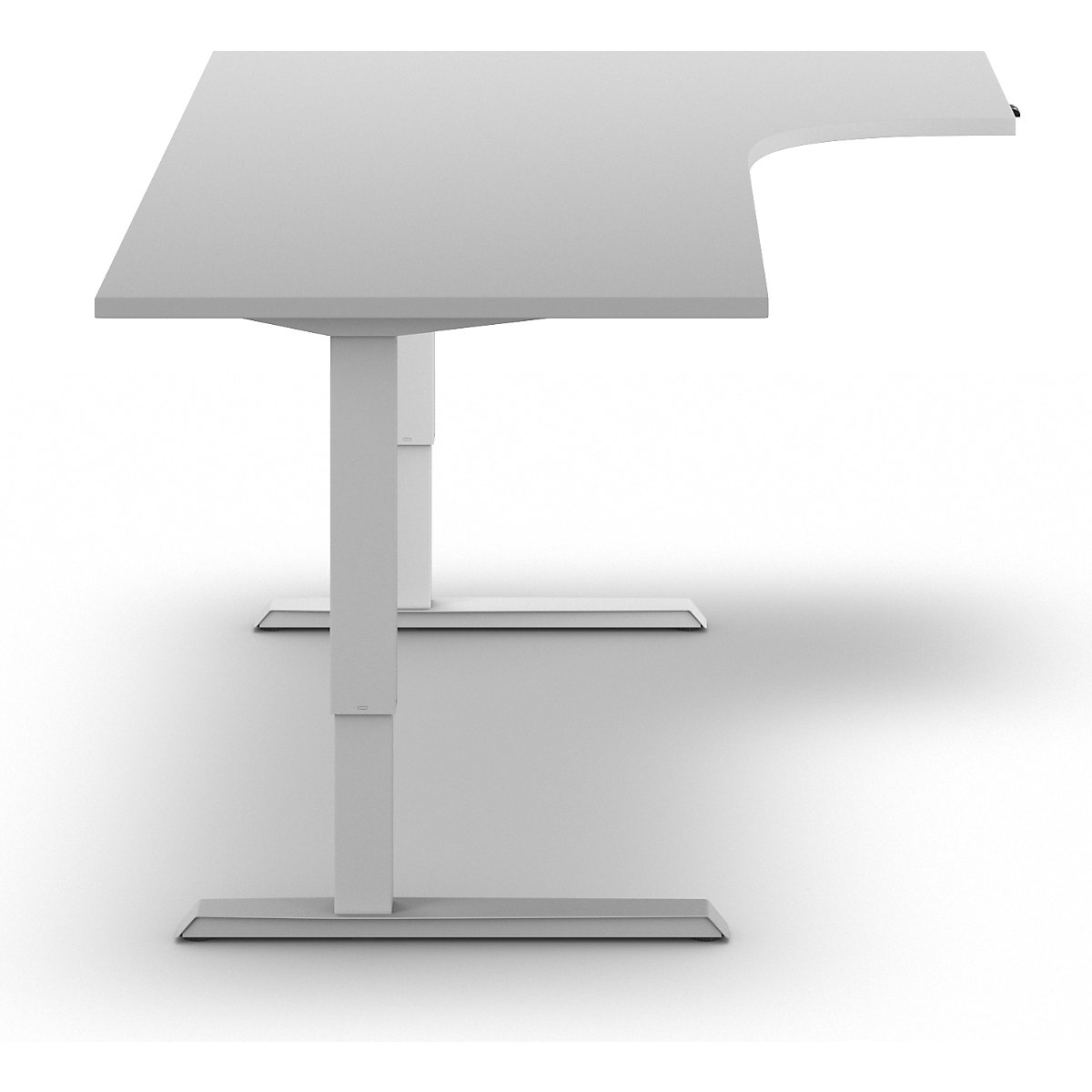 Birou Venla, înălțime reglabilă electric – eurokraft basic (Imagine produs 2)-1