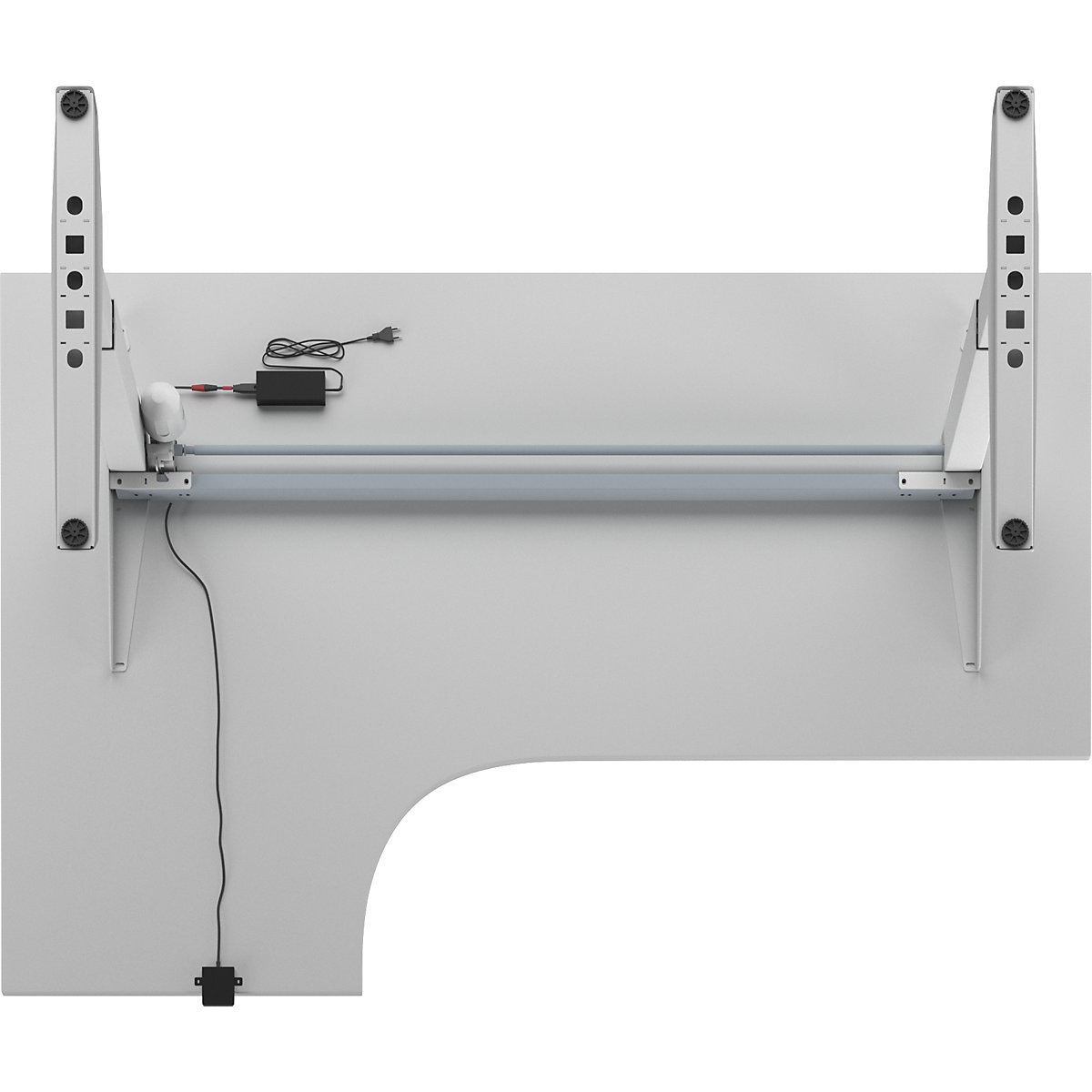 Birou Venla, înălțime reglabilă electric – eurokraft basic (Imagine produs 3)-2