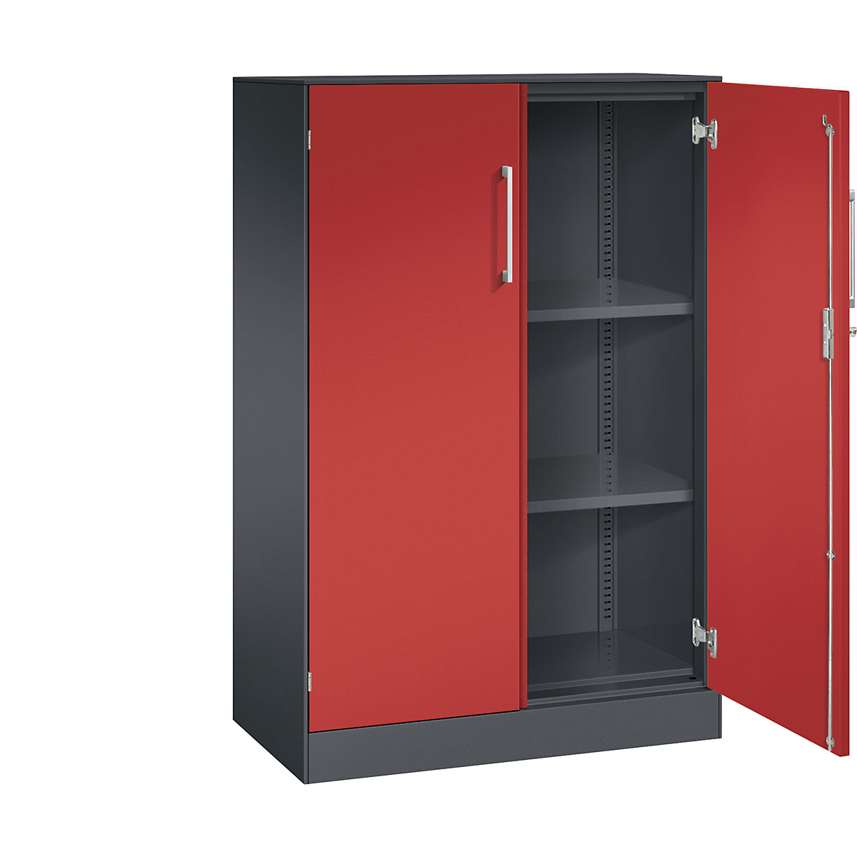 Dulap cu uși cu canaturi ASISTO, înălțime 1292 mm – C+P