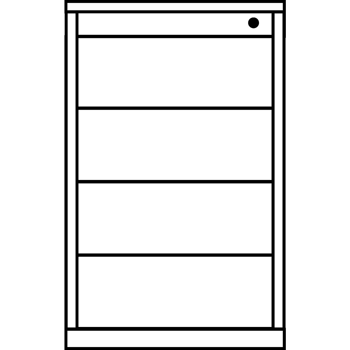 Casetieră cu sertare – mauser (Imagine produs 3)-2