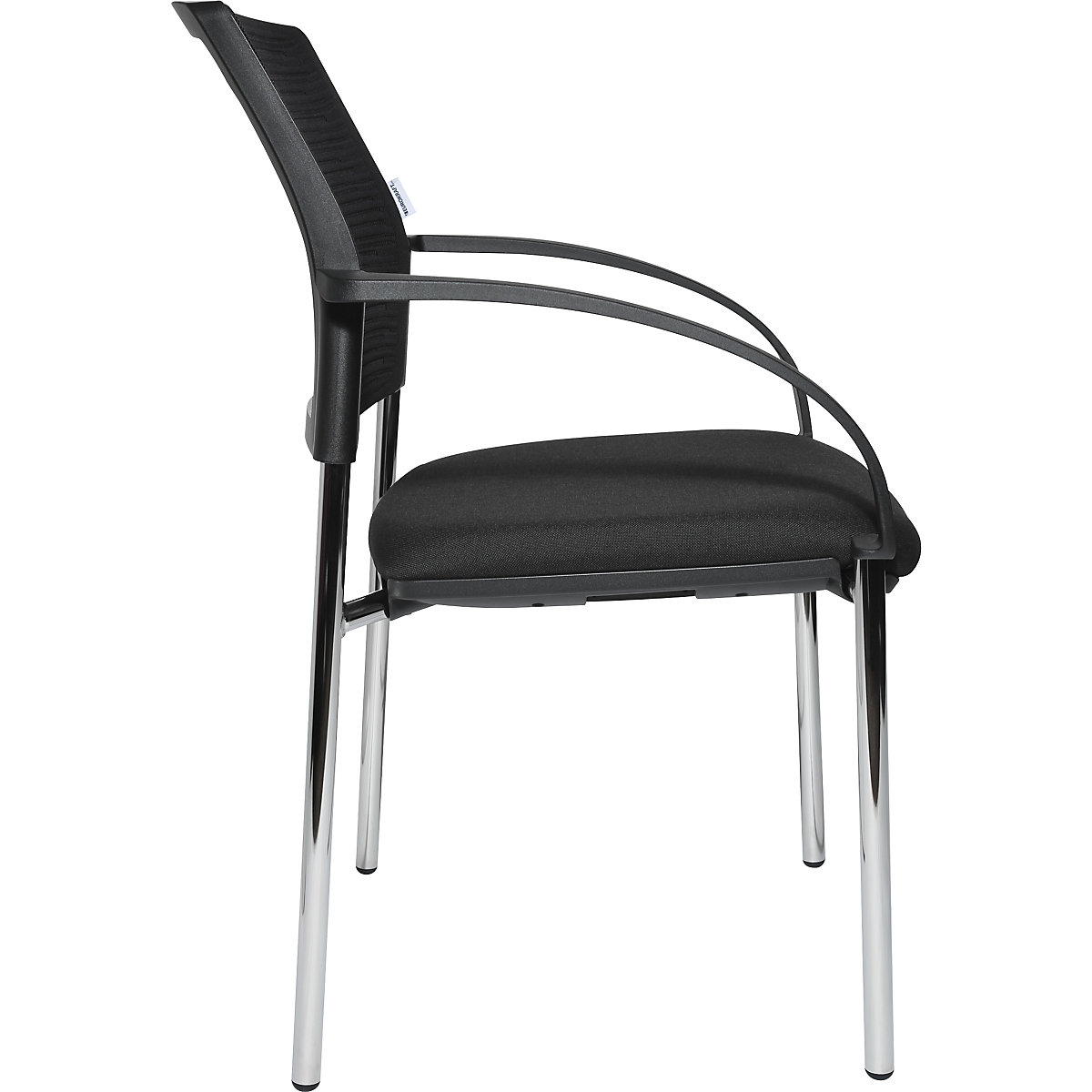 Scaune pentru vizitatori, amb. 2 bucăți – eurokraft pro (Imagine produs 2)-1