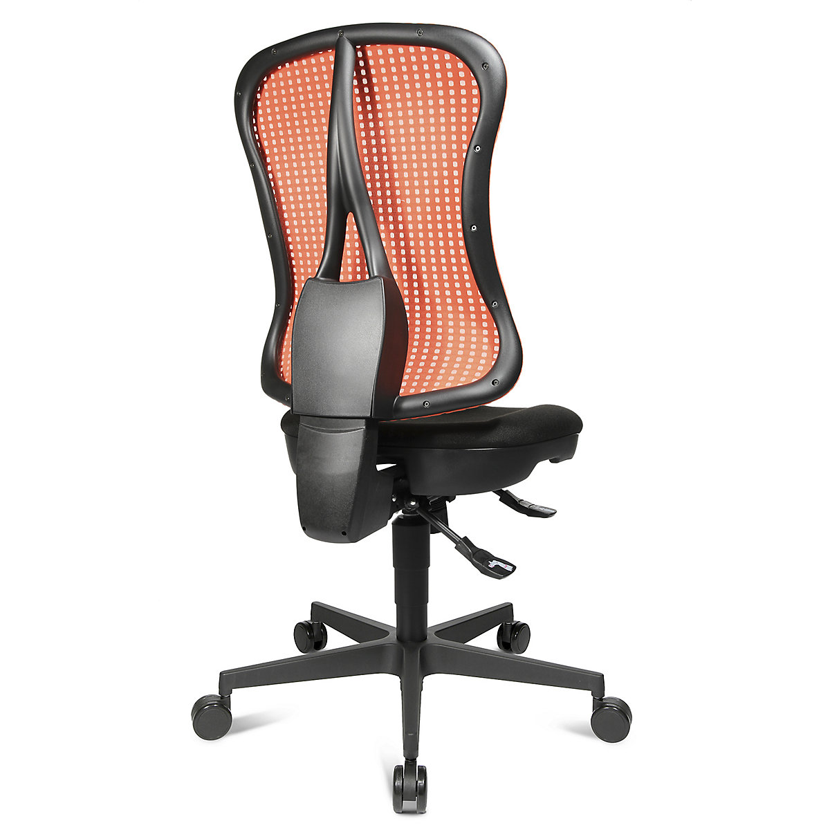 Scaun rotativ ergonomic, șezut cu contur – Topstar (Imagine produs 8)