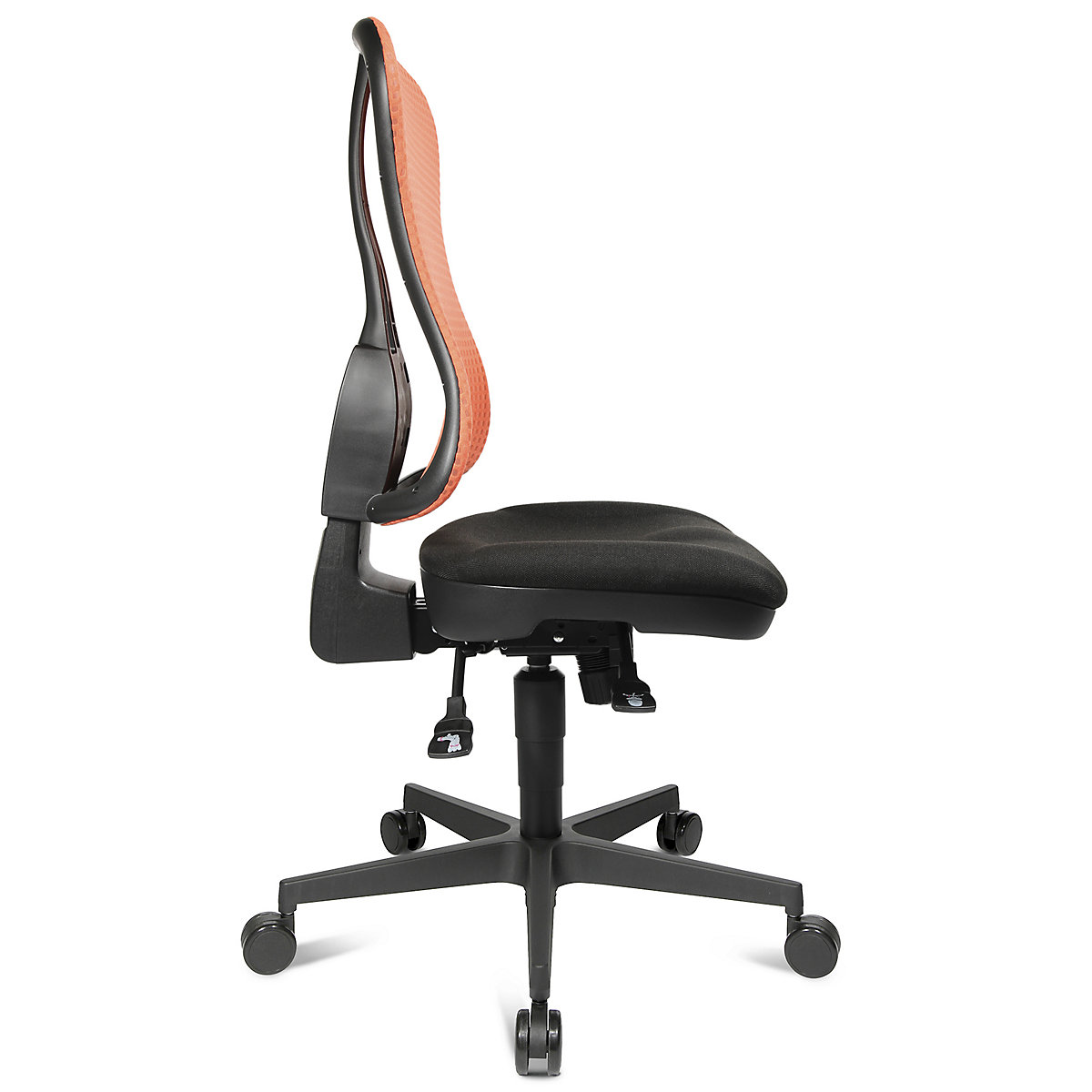 Scaun rotativ ergonomic, șezut cu contur – Topstar (Imagine produs 9)