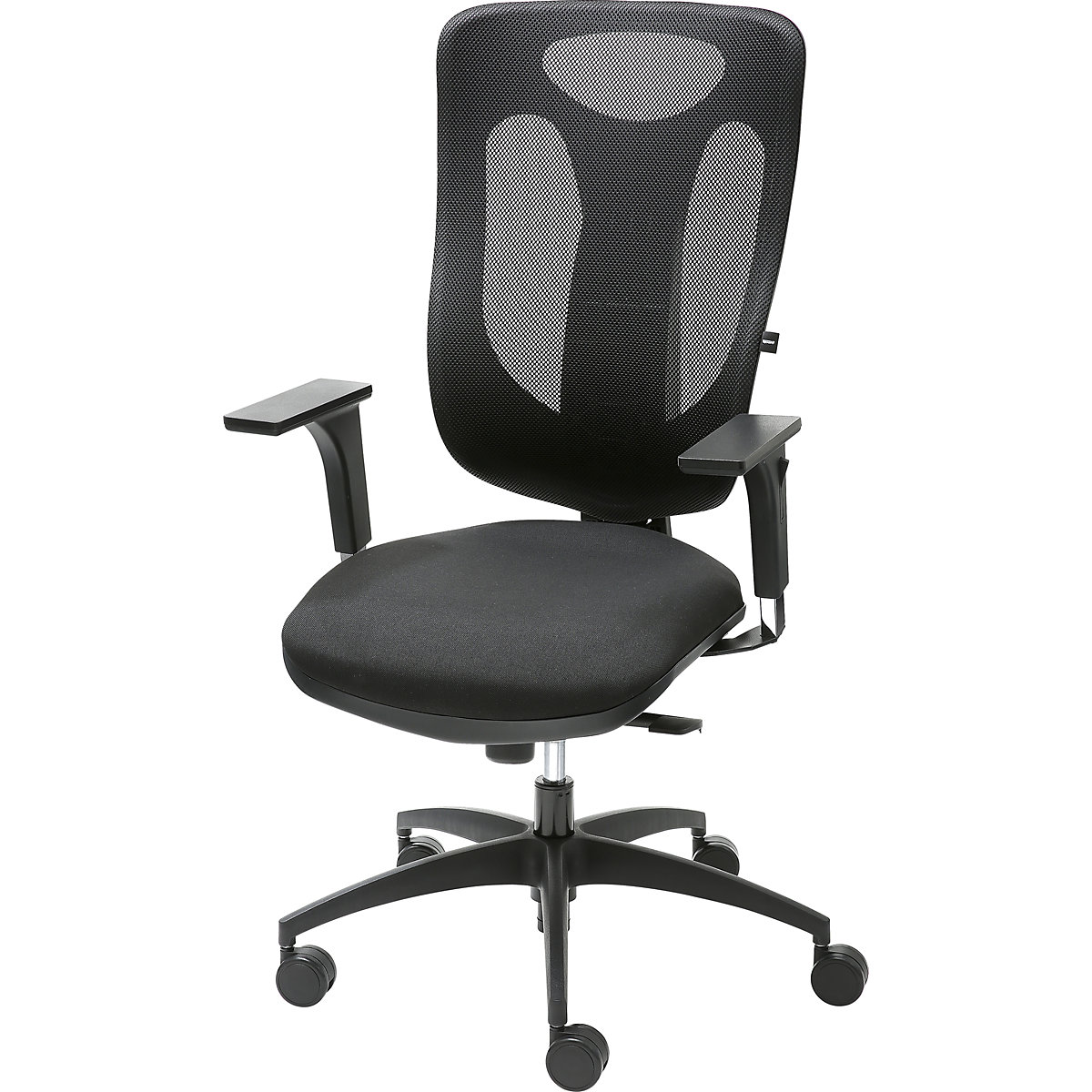 Scaun rotativ ergonomic, mecanism sincron, șezut ergonomic – Topstar (Imagine produs 3)-2