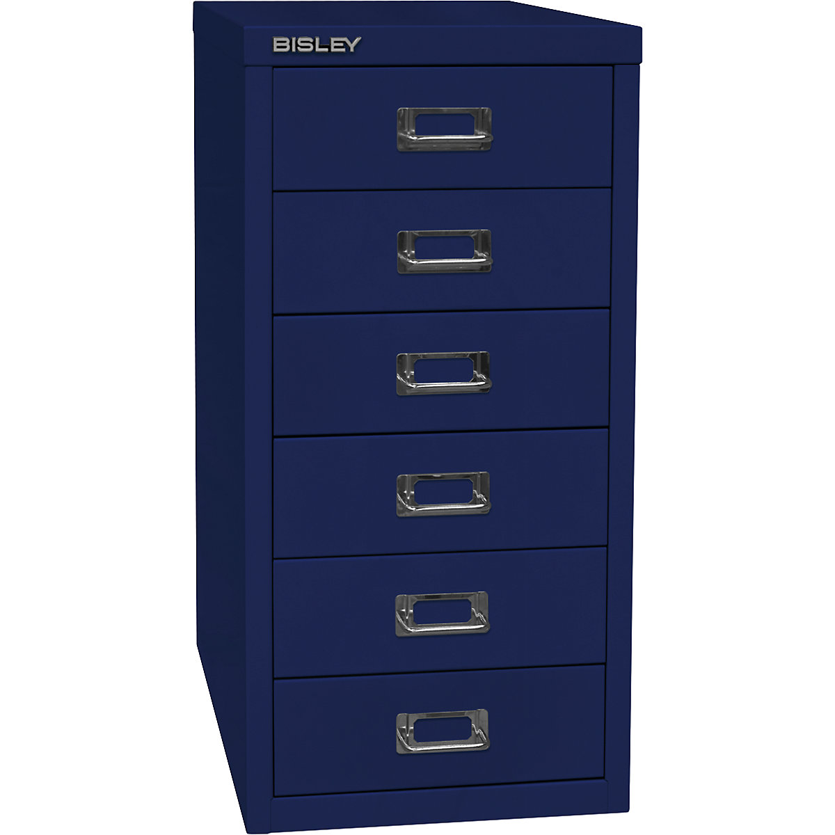 MultiDrawer™ série 29 – BISLEY, format A4, 6 tiroirs, bleu oxford-3