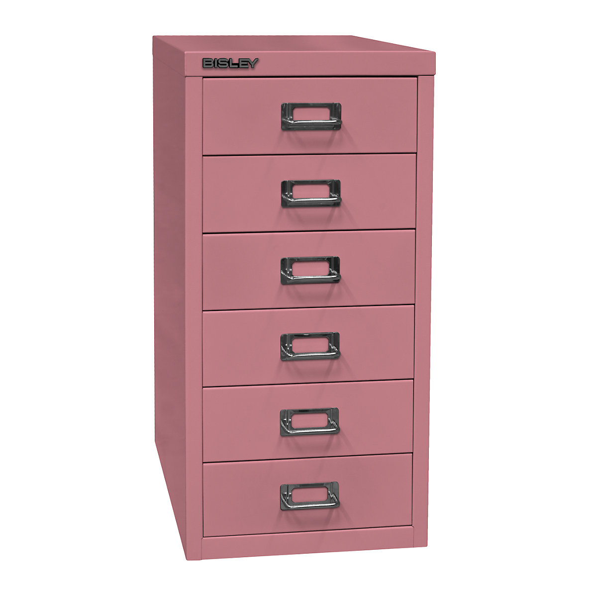 MultiDrawer™ série 29 – BISLEY, format A4, 6 tiroirs, rose-4