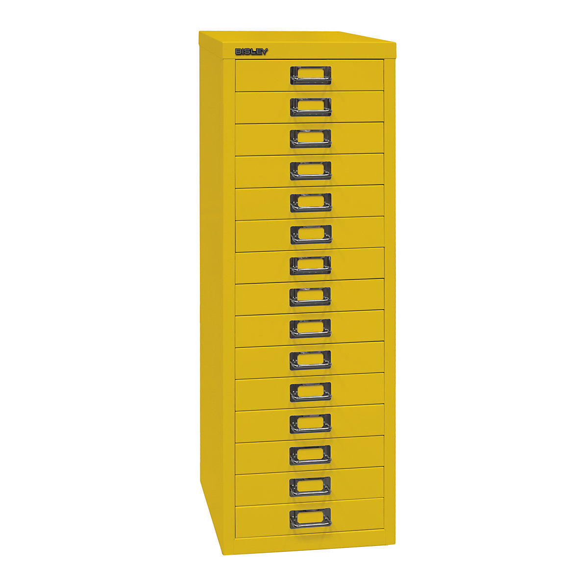 MultiDrawer™ série 39 – BISLEY, format A4, 15 tiroirs, jaune-12