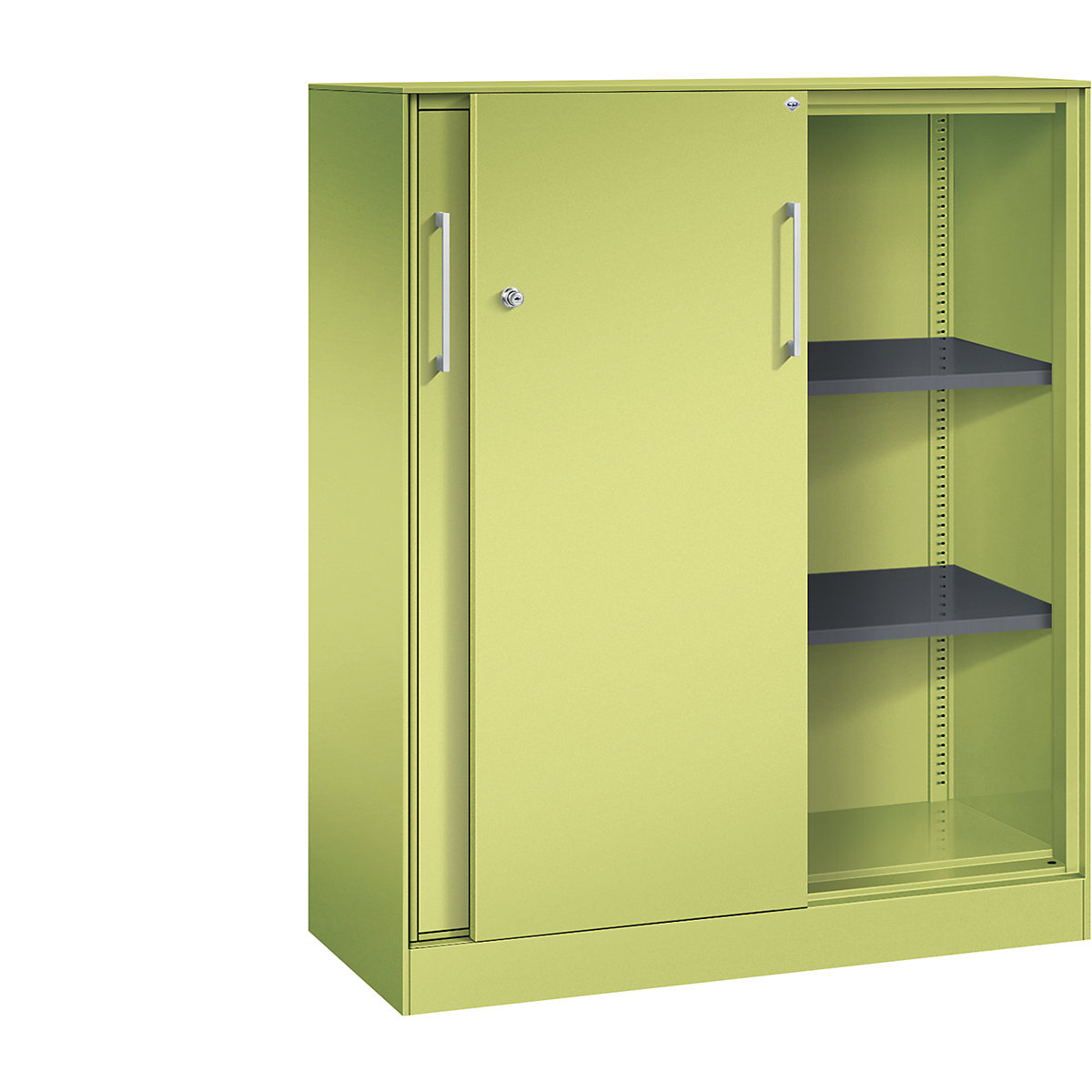 Armoire à portes coulissantes ASISTO, hauteur 1292 mm – C+P