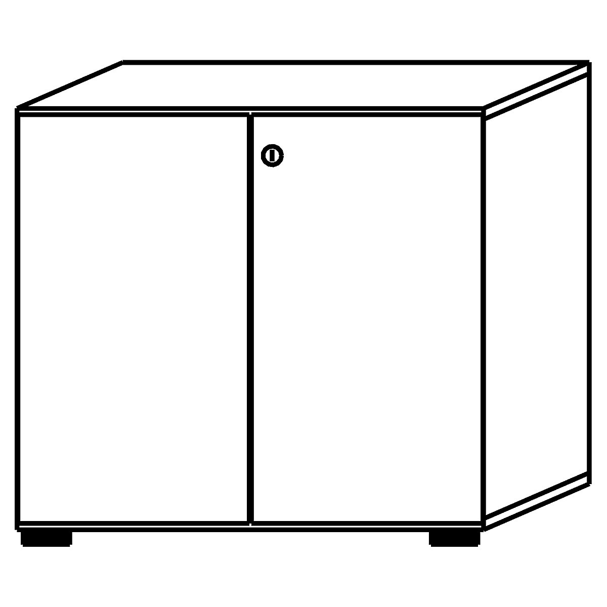 Armoire de bureau ANNY – eurokraft pro (Illustration du produit 6)-5