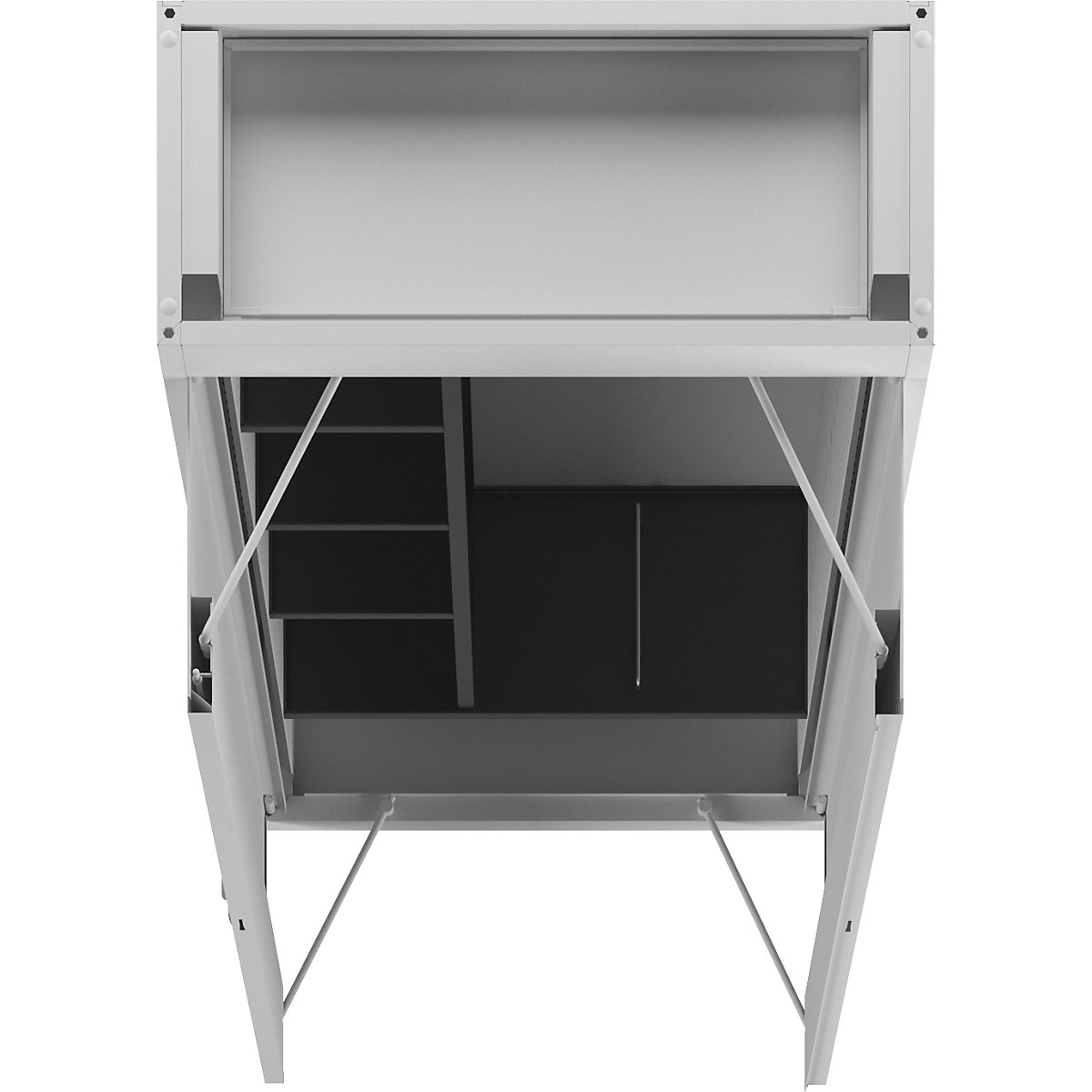 Armoire métallique à portes escamotables – mauser (Illustration du produit 3)-2