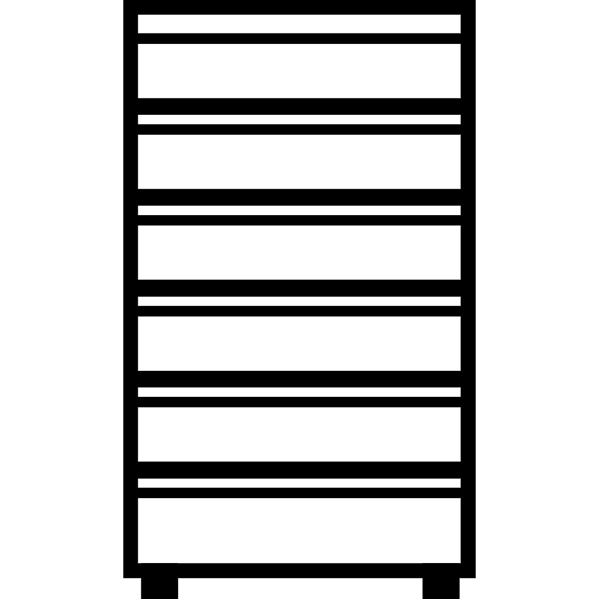 Armoire à fiches, avec poignées – mauser (Illustration du produit 4)-3
