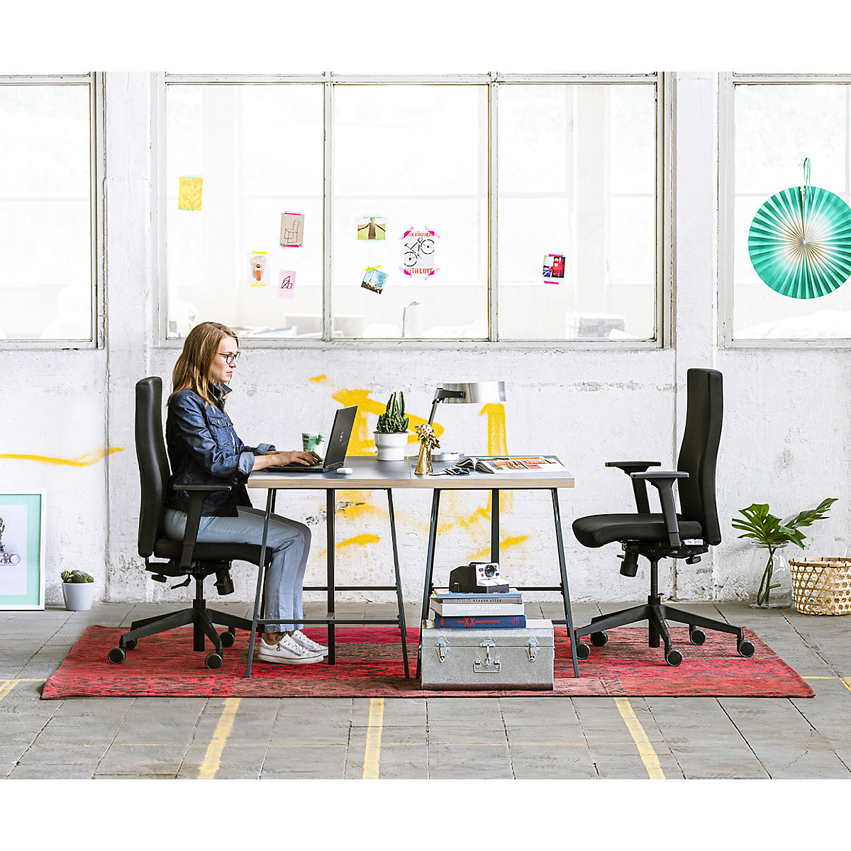 Siège de bureau STRIKE COMFORT – Dauphin (Illustration du produit 5)-4