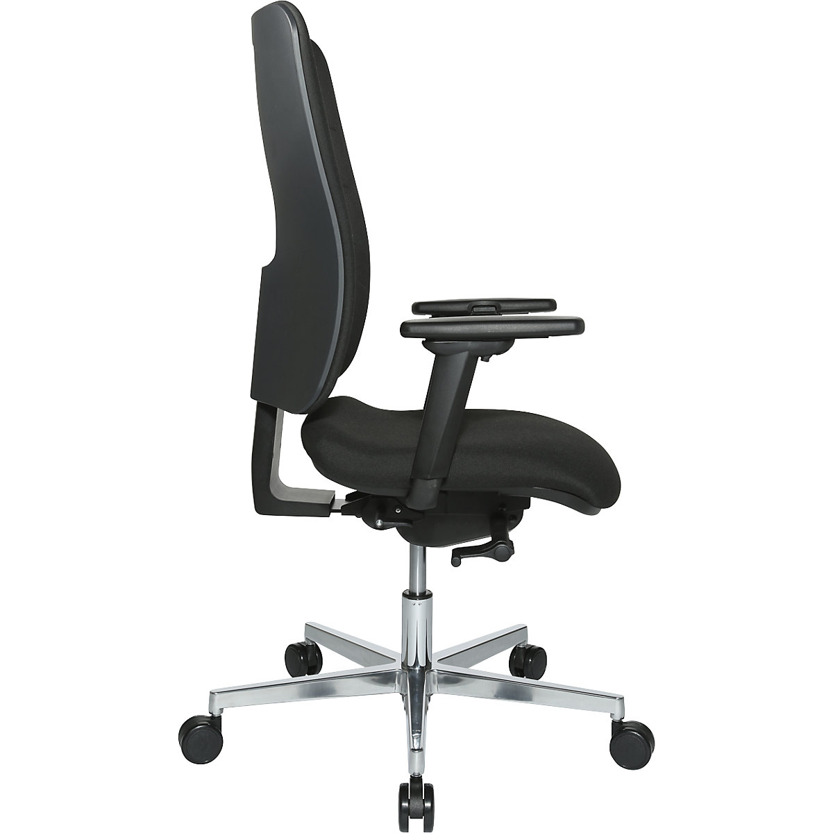 Siège de bureau V3 à assise ergonomique – eurokraft pro (Illustration du produit 5)-4