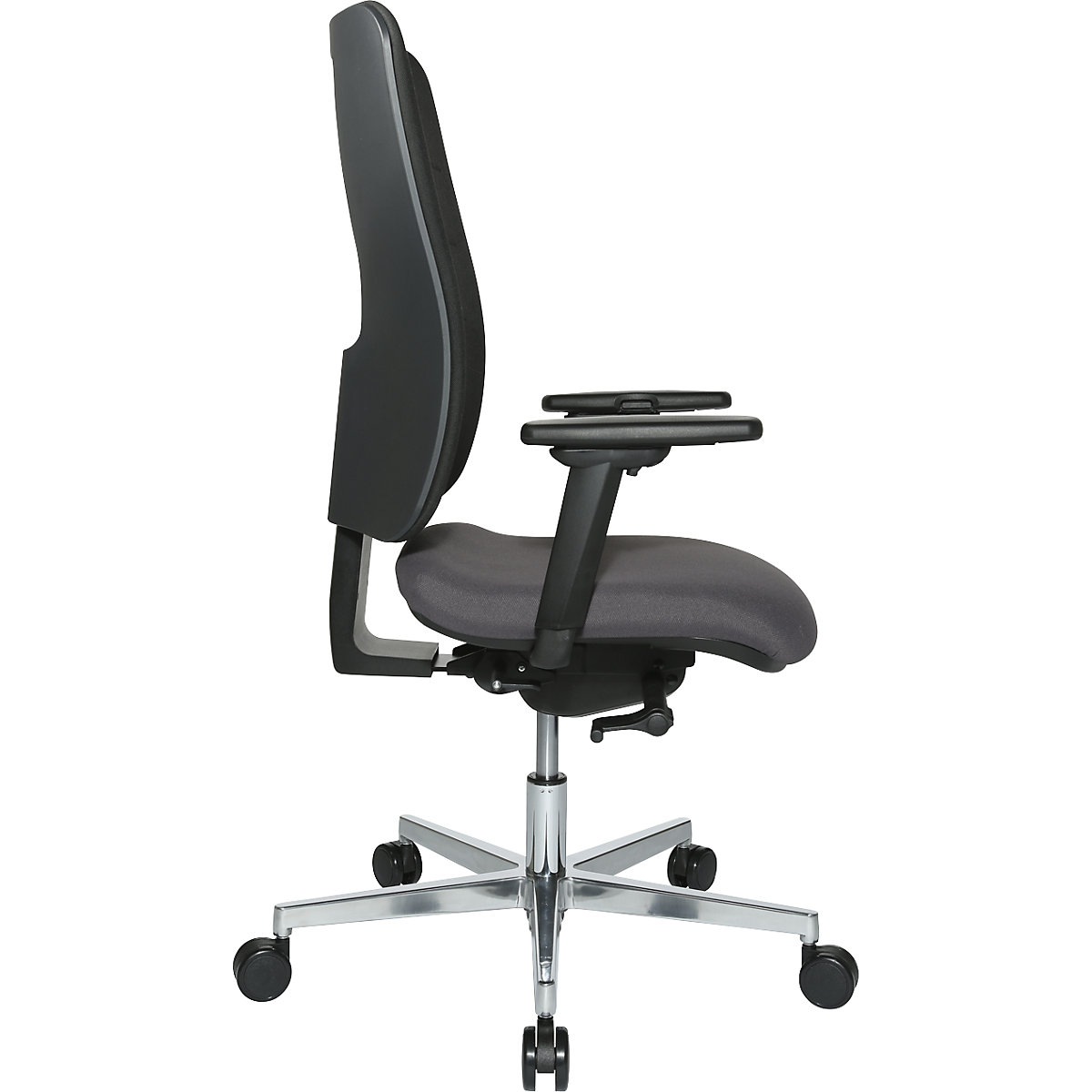 Siège de bureau V3 à assise ergonomique – eurokraft pro (Illustration du produit 5)-4